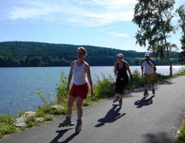 Apartman Adam Lipno nad Vltavou Exteriör bild